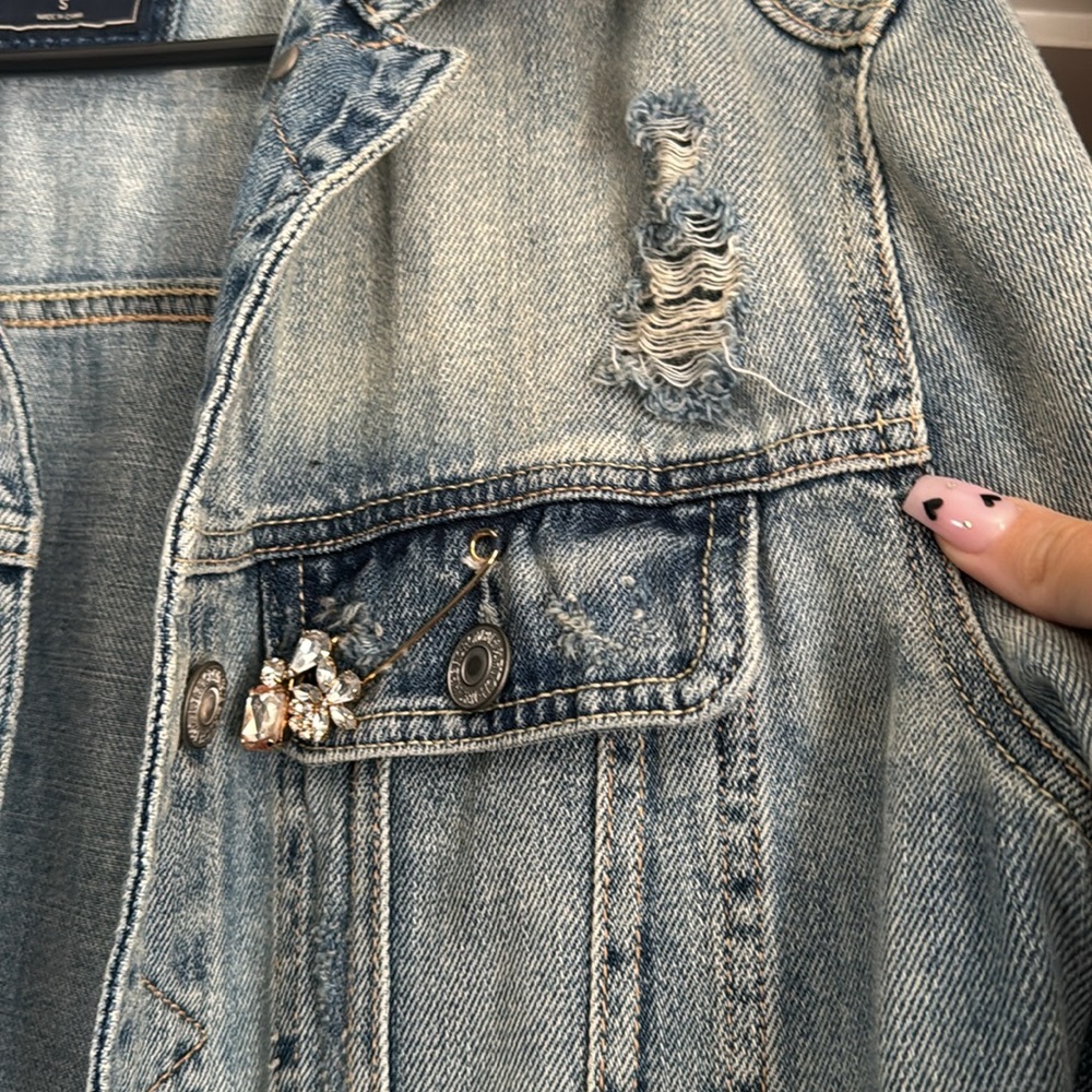 Perfect oversize Jean jacket - Picture 2 of 5